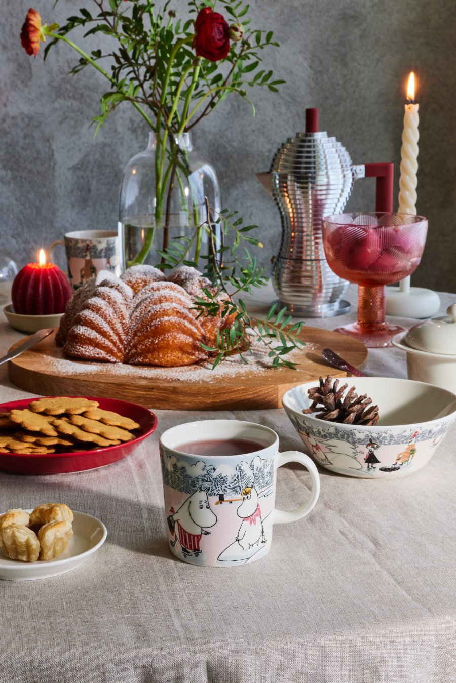 Arabia MUMI Sk�l �15 cm, Vinter 