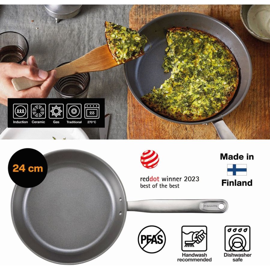 Fiskars All Steel Bratpfanne 24 cm