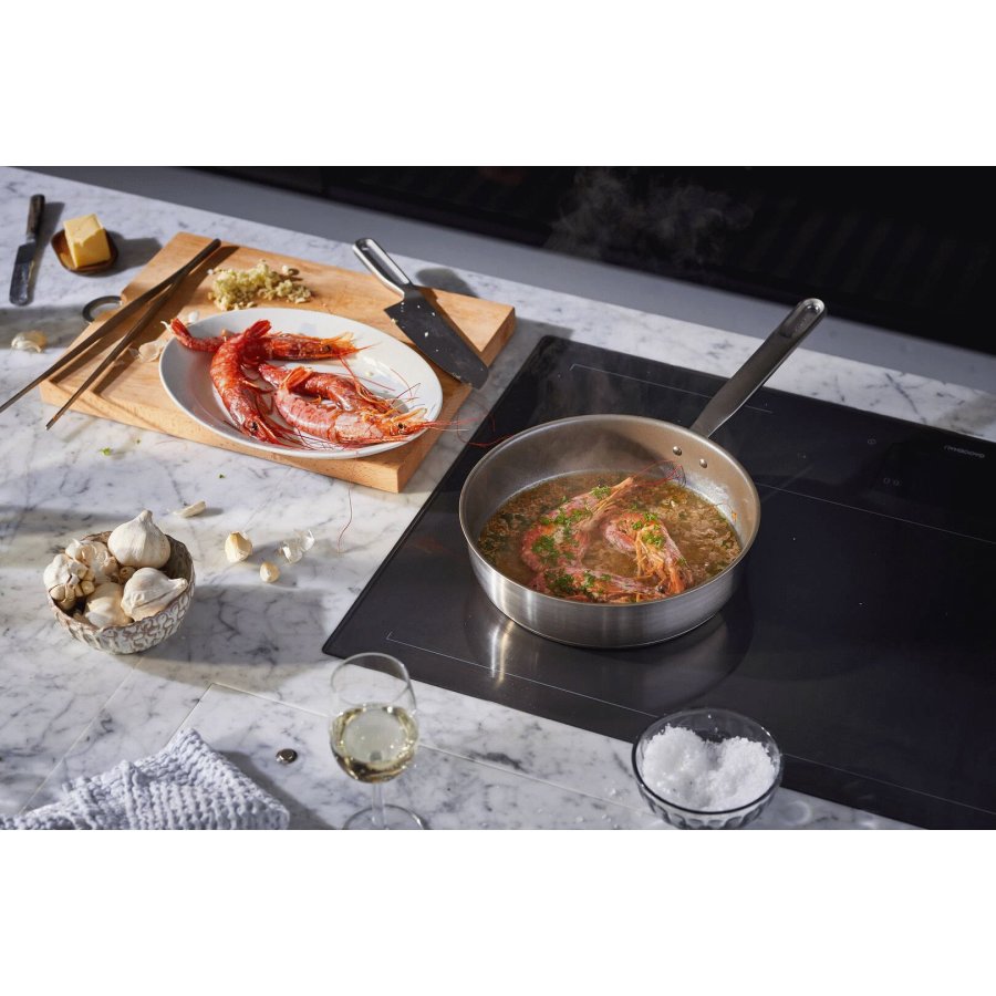 Fiskars All Steel Sauteuse mit Deckel 26 cm