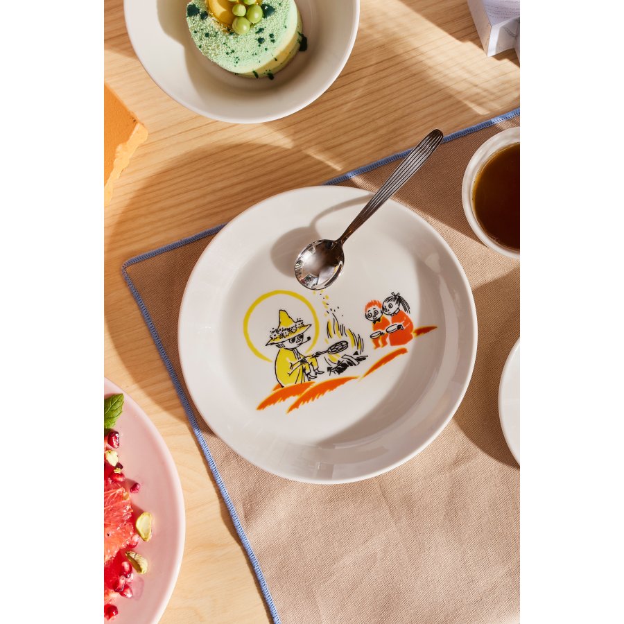 Arabia Mumi x R�de Kors ABC Tallerken 19 cm, Mumrikken 