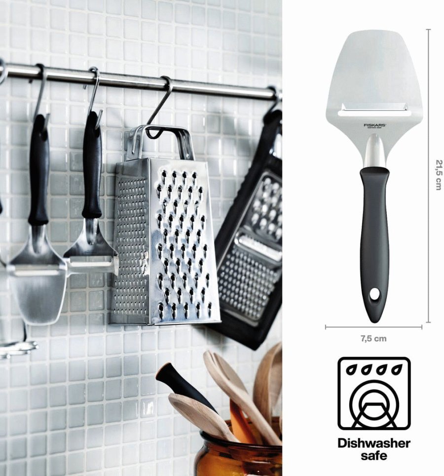 Fiskars Essential K�sehobel 21 cm