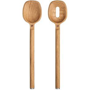 Fiskars Norden Salatbesteck 2-teilig, 33 cm, Eiche