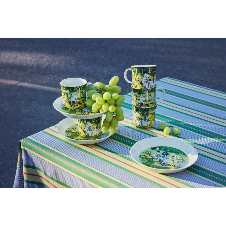 Arabia Mumi Tallerken 19 cm, Havefest 