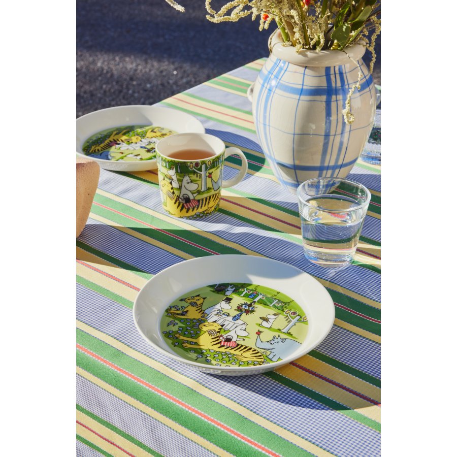 Arabia Mumi Tallerken 19 cm, Havefest 