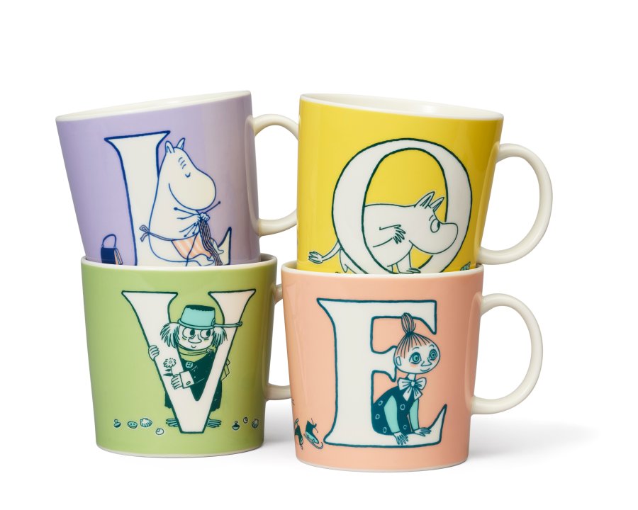 Moomin Arabia Mumin Tasse 40 cl, ABC O