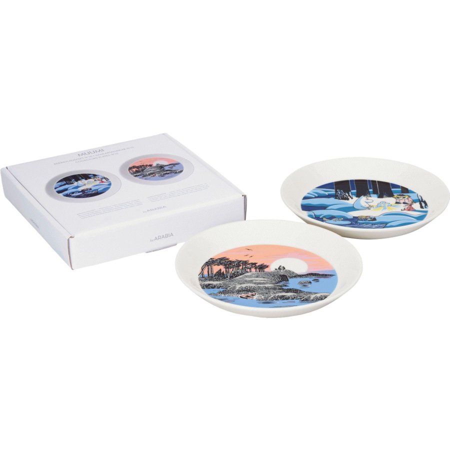 Moomin Arabia Moemin Bordenset 19 cm, Snow Lantern & Moomin's Day