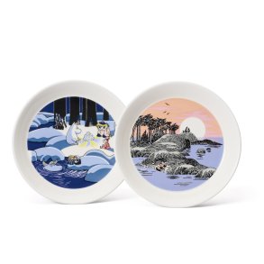 Moomin Arabia Mumi Tallerkenst 19 cm, Snelygte & Mumidagen