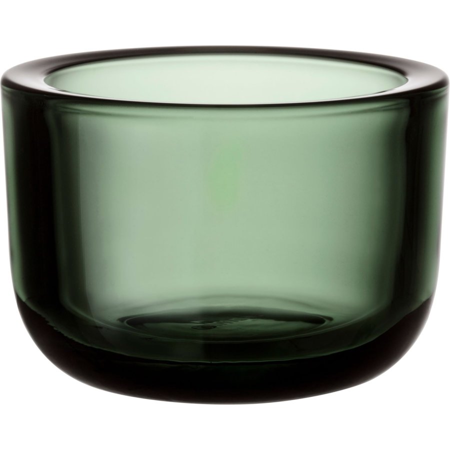 Iittala Valkea Teelichthalter H6,4 cm, Pine Green