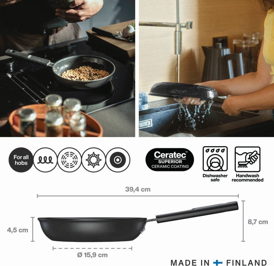 Fiskars Hard Face Bratpfanne 20 cm