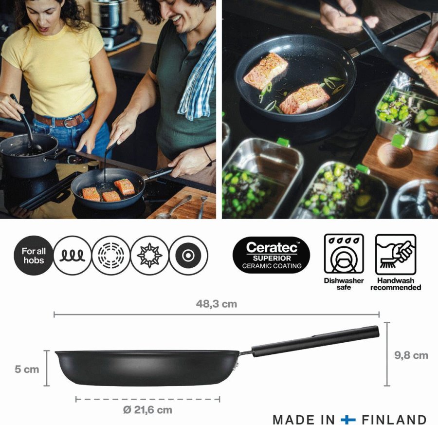 Fiskars Hard Face Bratpfanne 26 cm