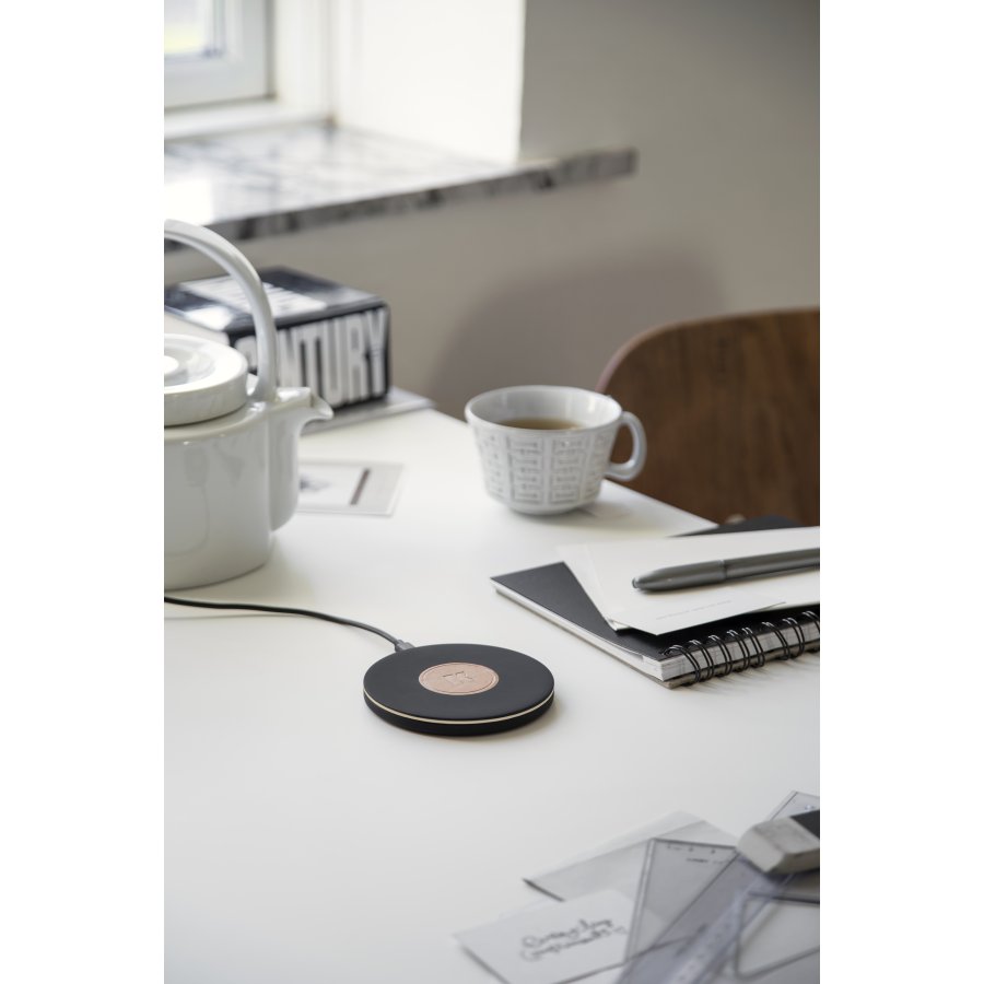 Kreafunk wiCHARGE 2 Opladestation �10 cm, Sort