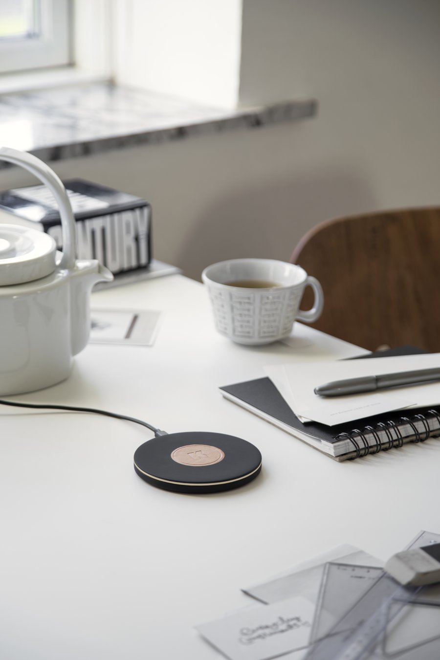 Kreafunk wiCHARGE 2 Opladestation �10 cm, Sort