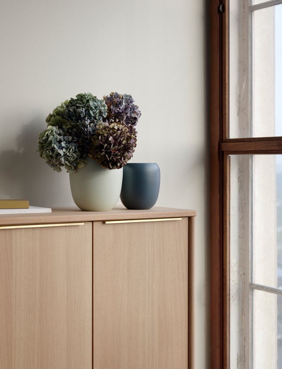 Stelton Ora Vase H17,9 cm, Dusty Blue