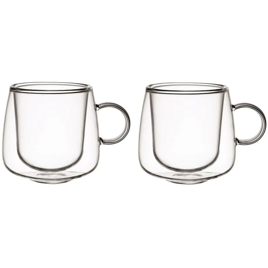 Villeroy & Boch Artesano Espressoglas m. Hank 2 stk. 6 cl, Klar
