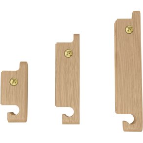 Andersen Furniture Multi Kleiderhaken 3er Set, Eiche