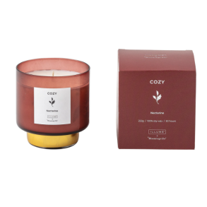 ILLUME x Bloomingville Cozy Duftkerze 9 cm, Nectarine