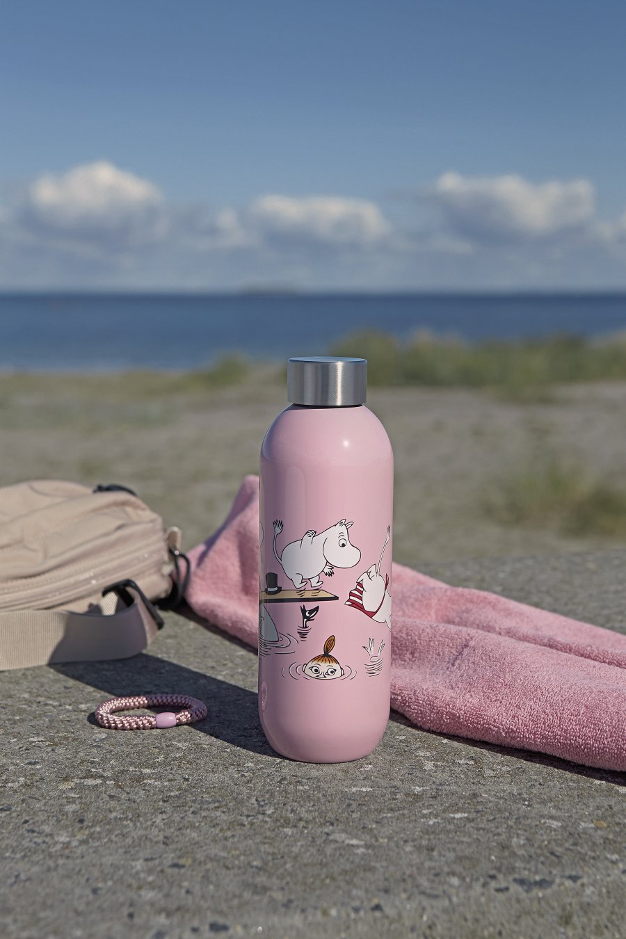 Stelton Keep Cool Drikkeflaske 75 cl, Moomin Swim