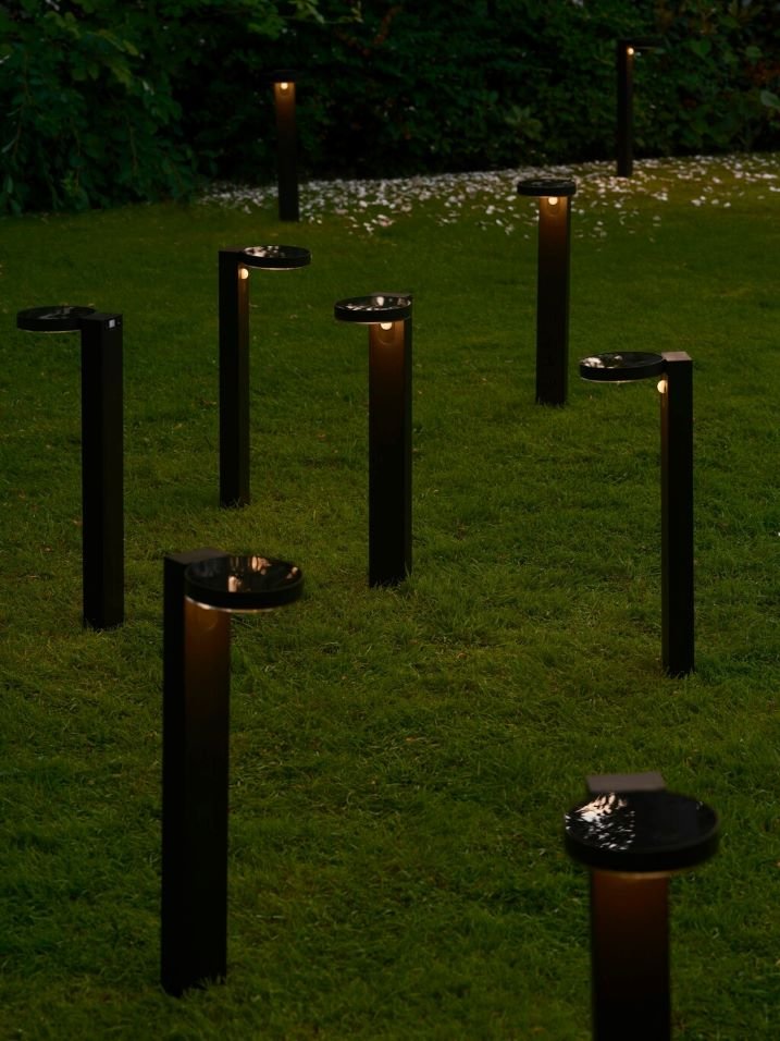 Nordlux Rica Rica Solarleuchte mit Sensor LED H60 cm, Schwarz