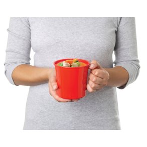 Sistema Microwave Suppekrus 656 ml, Rød
