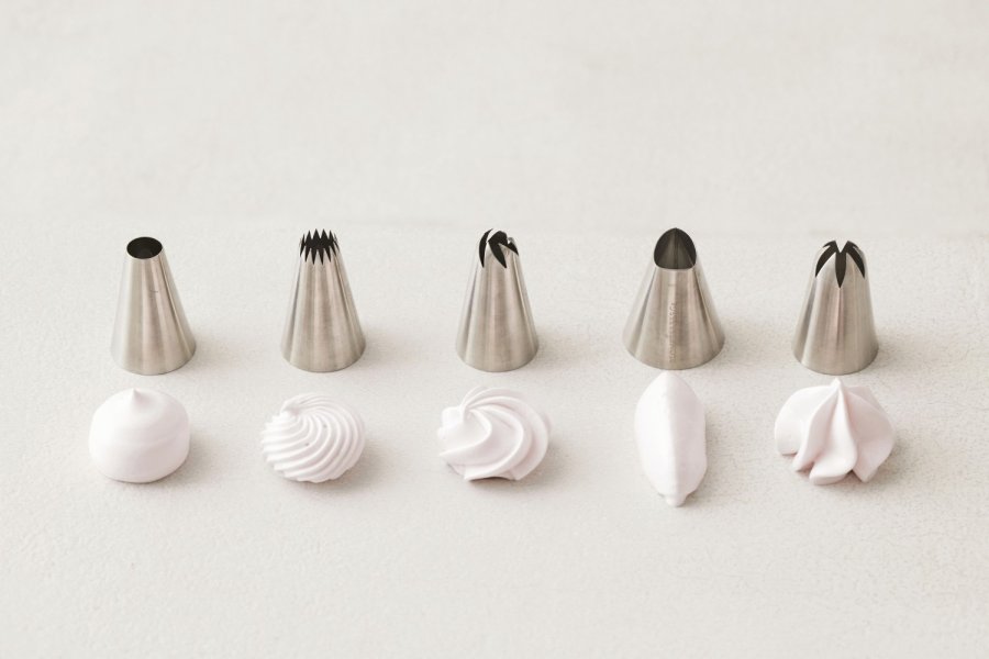 Blomsterbergs Spuitmondset 7-delig, Staal