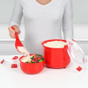Sistema Microwave Riskoger 2,6 L, Rød