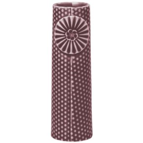 Dottir Nordic Design Pipanella Dot Vase H12,5 cm, Aubergine
