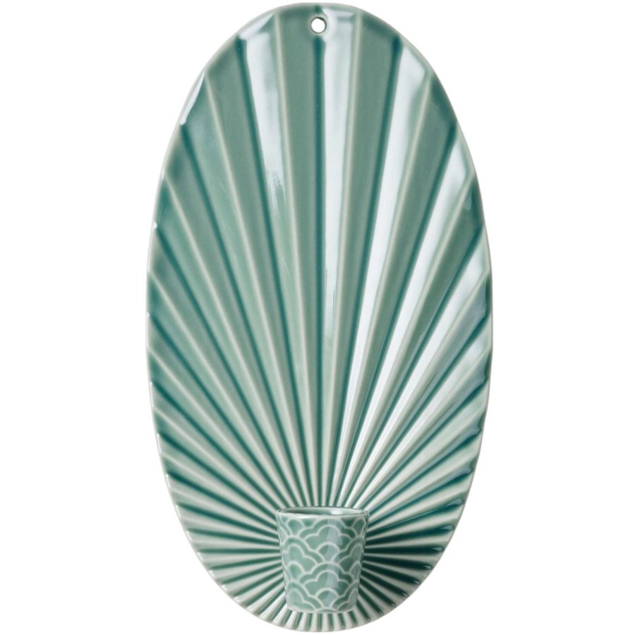 Dottir Nordic Design Pipanella Waves Kerzenstnder H24,5 cm, Sconce Peacock