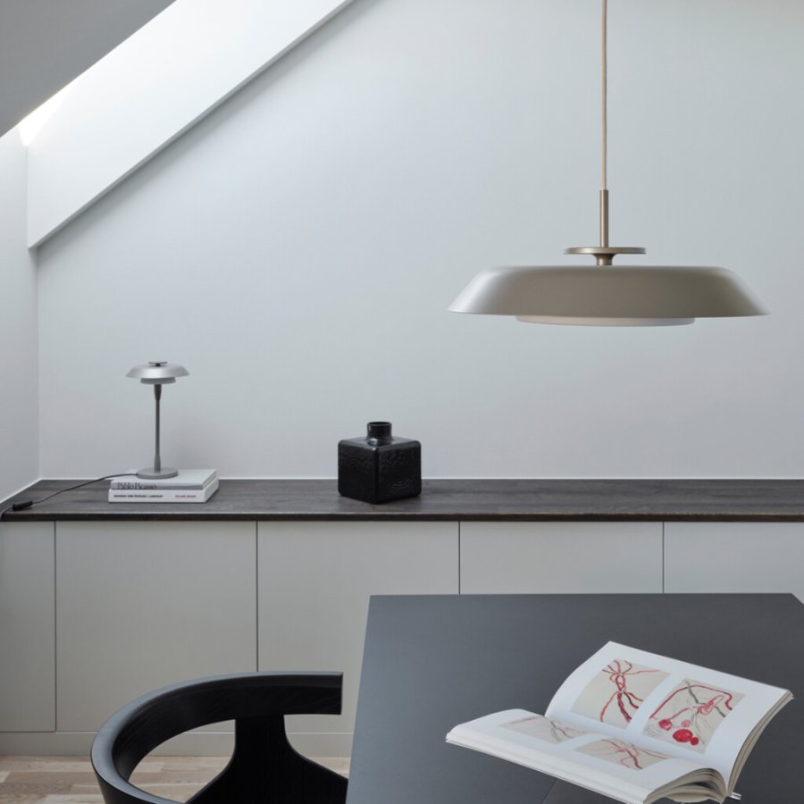 Belid Horizon Pendelleuchte 43 cm, Metallic Champagner