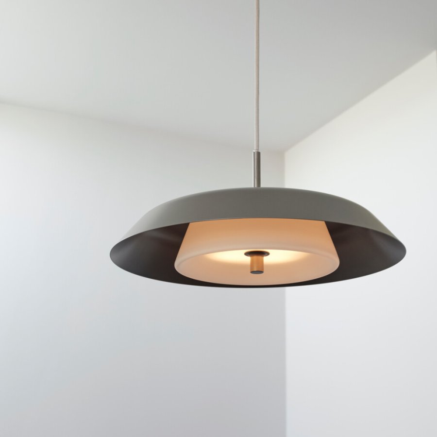 Belid Horizon Pendelleuchte 43 cm, Metallic Champagner