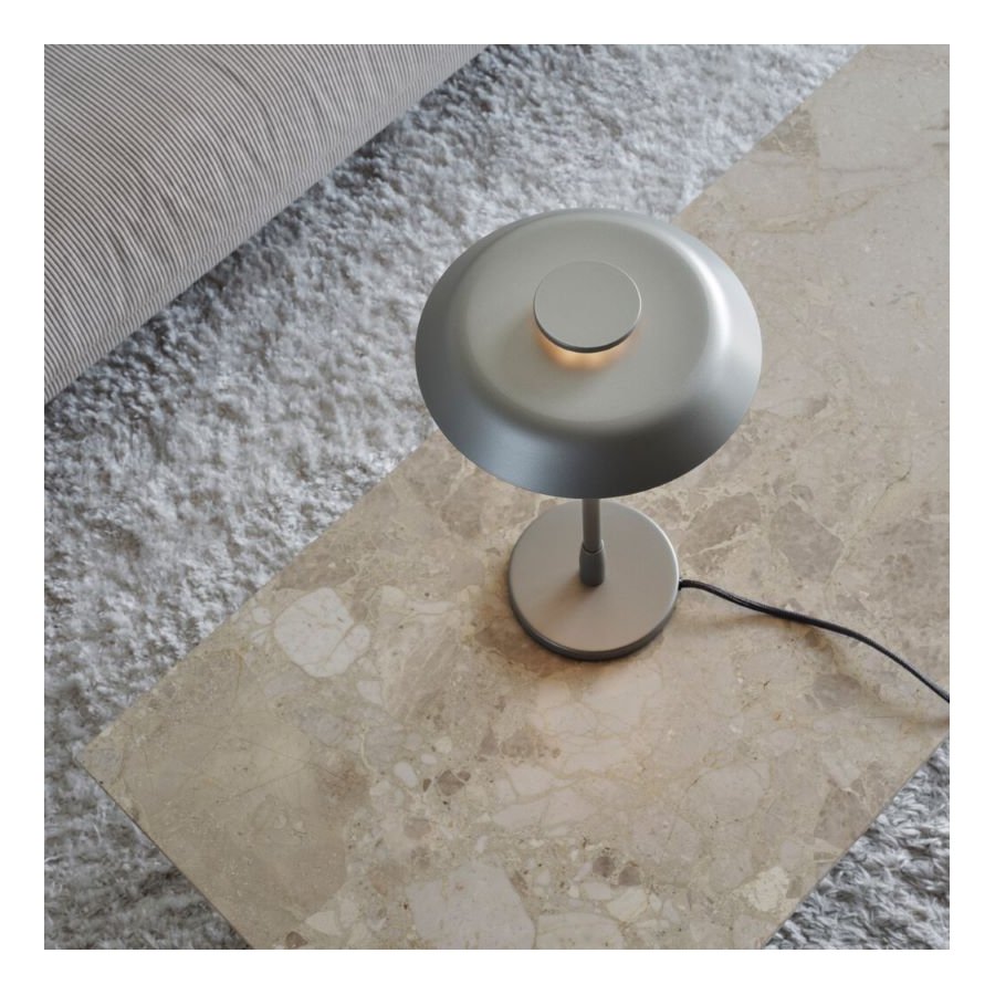 Belid Horizon Tischlampe H36,5 cm, Metallic Champagner