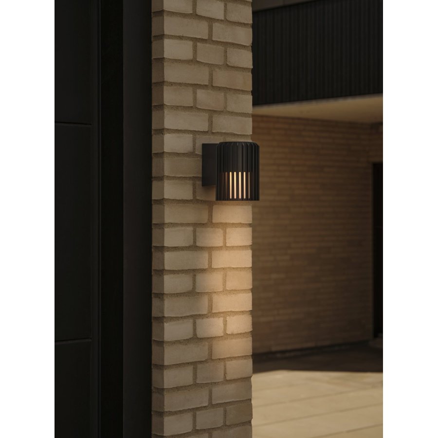 Nordlux Aludra Wandleuchte 17,4 cm, Seaside Black