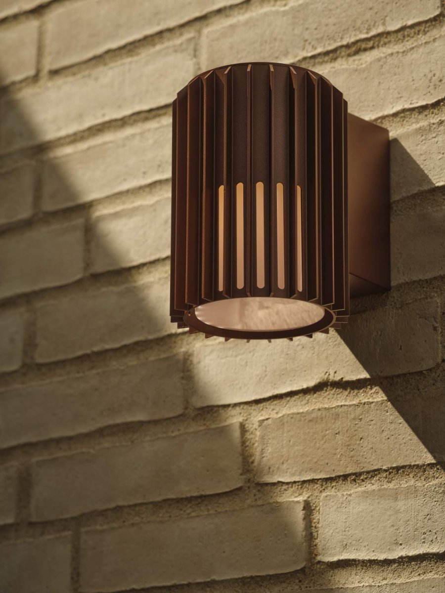Nordlux Aludra Wandleuchte 17,4 cm, Seaside Metallic Brown