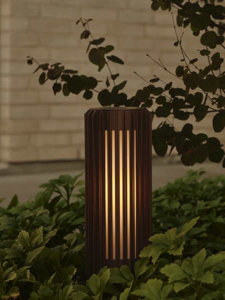 Nordlux Aludra Gartenleuchte H45,4 cm,  Seaside Metallic Brown