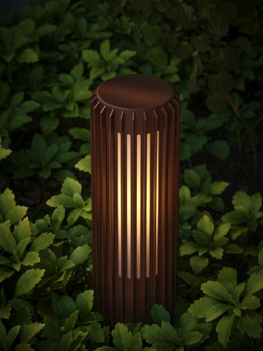 Nordlux Aludra Gartenleuchte H45,4 cm,  Seaside Metallic Brown