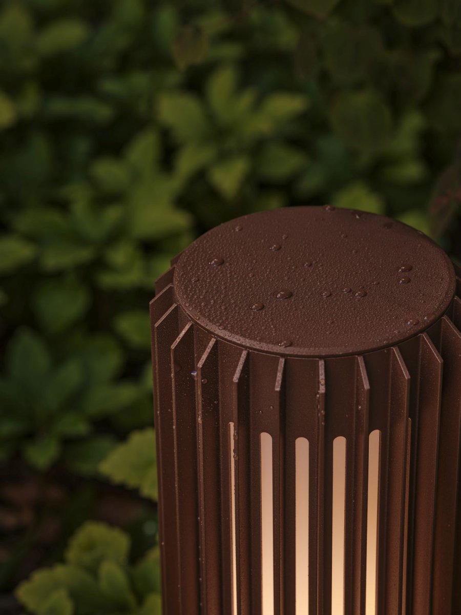 Nordlux Aludra Gartenleuchte H45,4 cm,  Seaside Metallic Brown