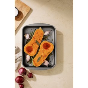 Eva Trio Professionel Bradepande m. Rist 35 cm, Aluminium