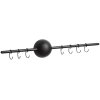 WOUD Hoop Knagerkke 60 cm, Sortmalet Eg