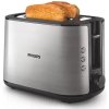 Philips Viva Collection Toaster f. 2 Scheiben m. breiter Toastkammer, Edelstahl