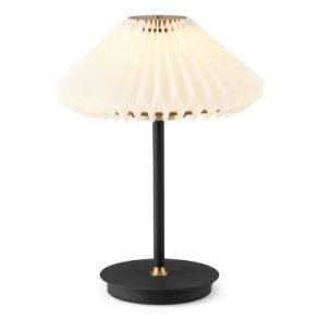 Halo Design Paris To Go Trdls Bordlampe H28 cm, Hvid/Sort