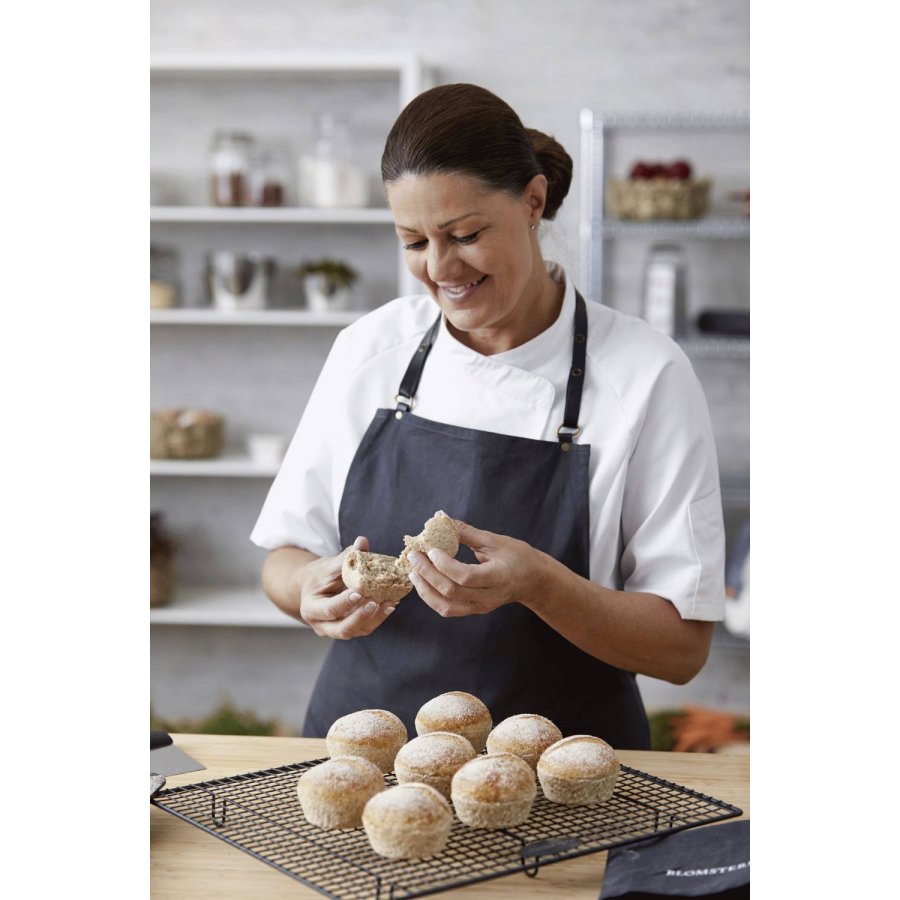 Blomsterbergs Broodjesvorm 32x30 cm, Carbon staal