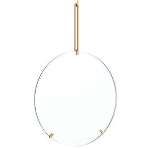 MOEBE Spiegel 45x30 cm, Messing