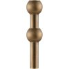 STOFF Nagel Vase H10 cm, Bronze