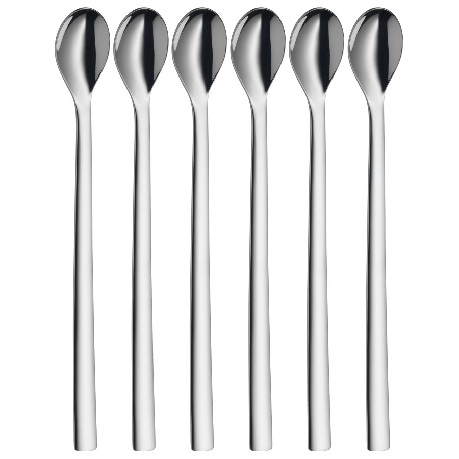 WMF Nuova Long Drinkske 6 Stk, Blankt Stl
