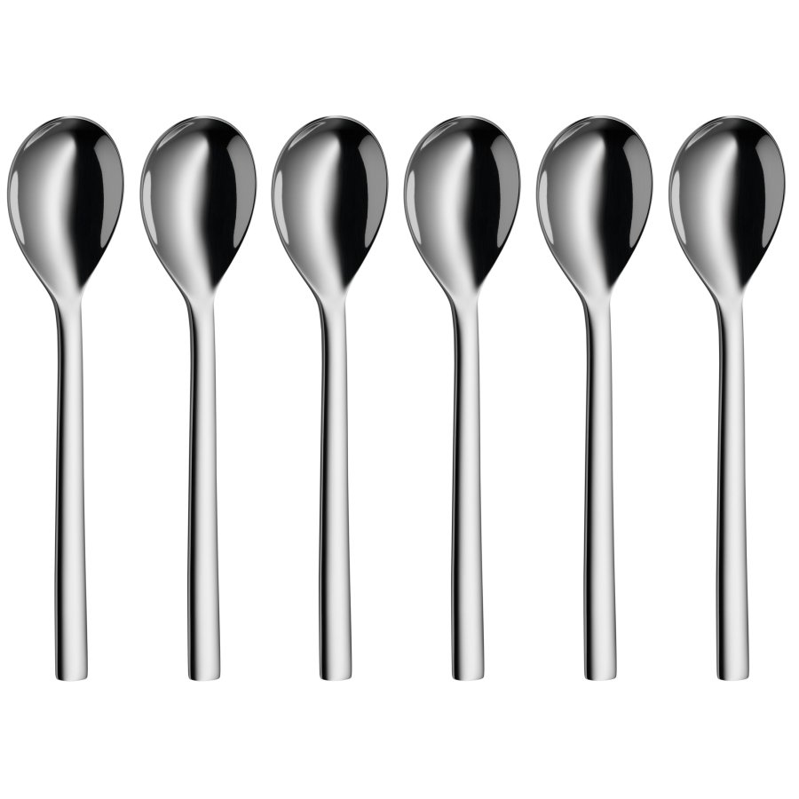 WMF Nuova Kaffeske 6 stk, Blankt Stl