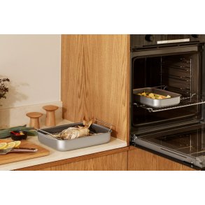 Eva Trio Professionel Bradepande m. Rist 30 cm, Aluminium
