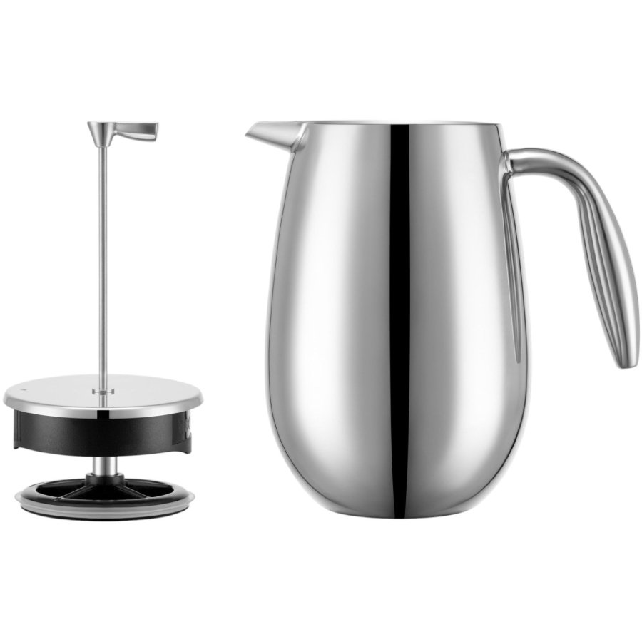 Bodum COLUMBIA Dobbeltvgget Stempelkande 8 Kopper 1 L, Forkromet