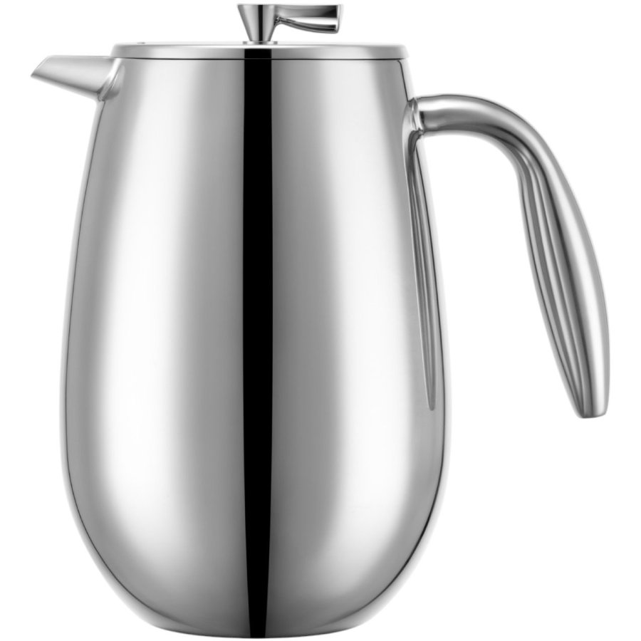 Bodum COLUMBIA Dobbeltvgget Stempelkande 8 Kopper 1 L, Forkromet