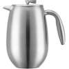 Bodum COLUMBIA Dobbeltvgget Stempelkande 8 Kopper 1 L, Mat Stl