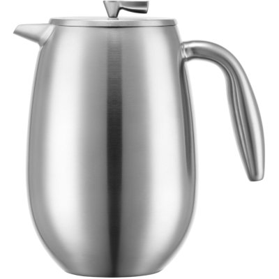 Bodum COLUMBIA Doppelwandig Kaffeebereiter f�r 8 Tassen 1 L, Mattierter Stahl