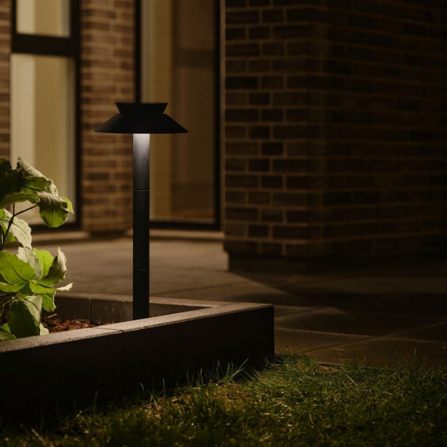 Nordlux Justina Tuinlamp Solar LED H60 cm, Zwart